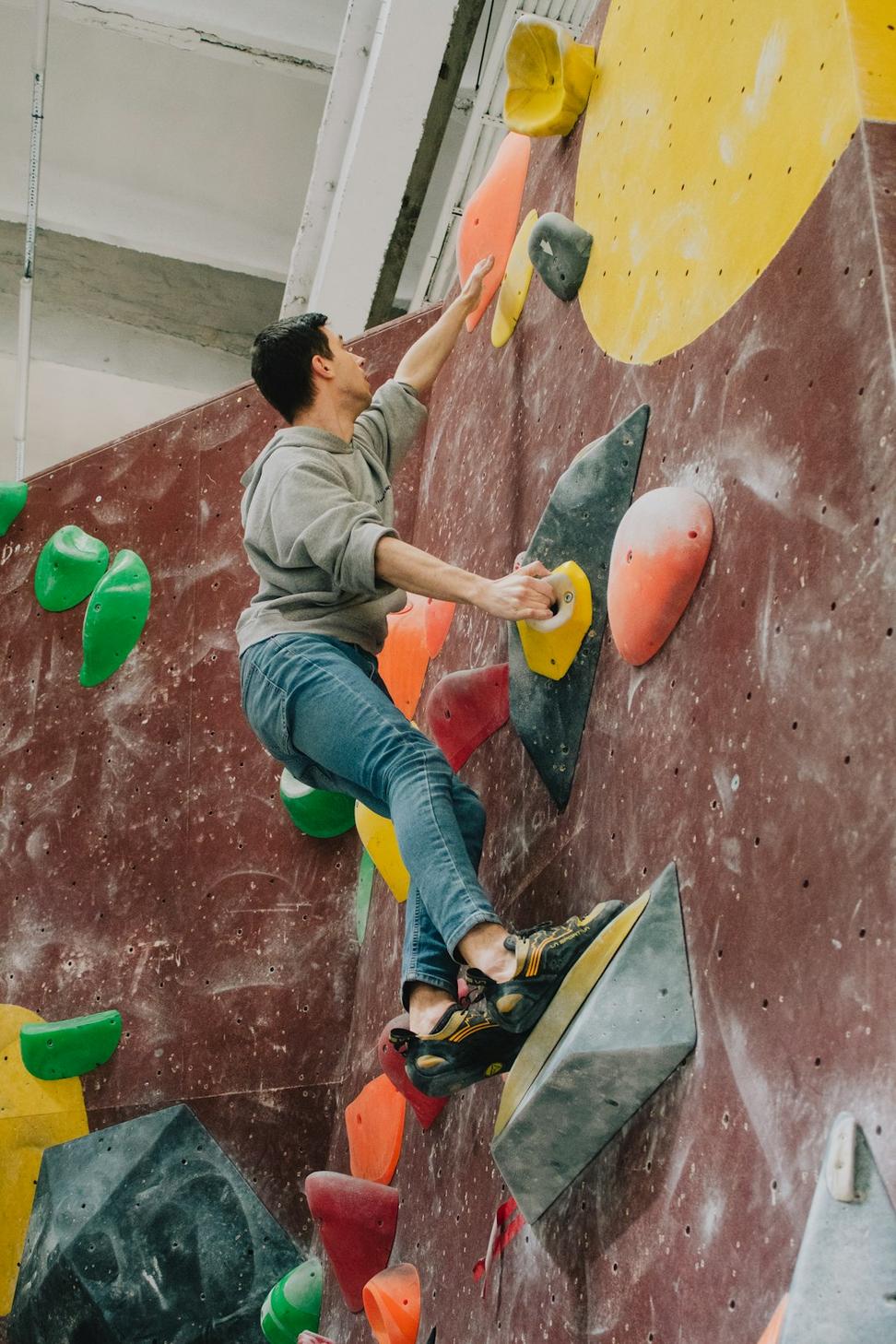 Climbing training at Eldrion Spire
